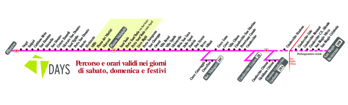 schematica linea tdays