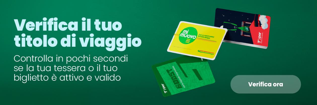 Verifica il tuo titolo di viaggio