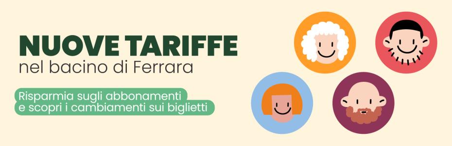 Nuove tariffe bacino di Ferrara