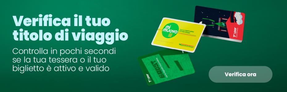 Verifica il tuo titolo di viaggio