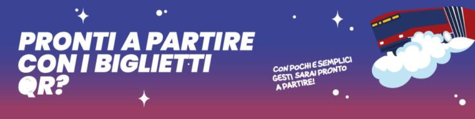 Pronti a partire con i biglietti QR?