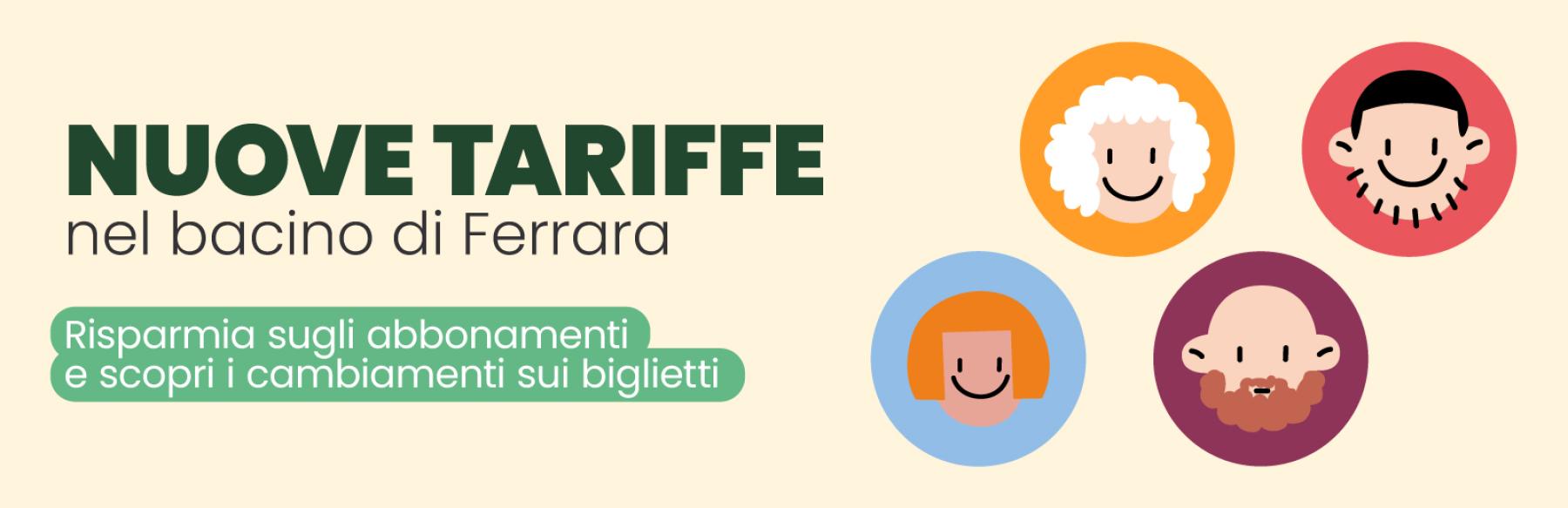 Nuove tariffe bacino di Ferrara