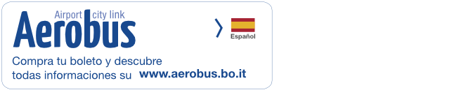 Compra tu boleto y descubre  todas informaciones su www.aerobus.bo.it