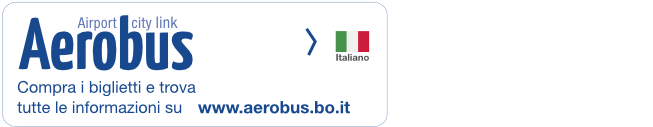 Compra i biglietti e trova tutte le informazioni sul nuovo sito www.aerobus.bo.it