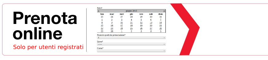 vai alla prenotazione online